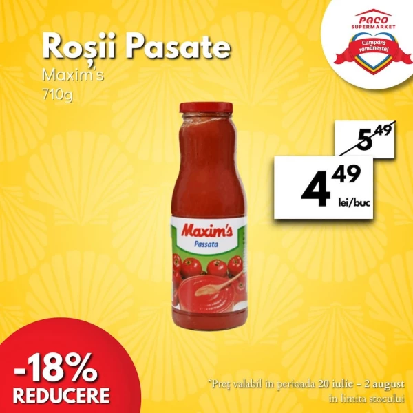 Catalog Paco Market - Catalogul cu reduceri, pagina 3: reduceri și oferte 20 iulie - 02 august 2026
