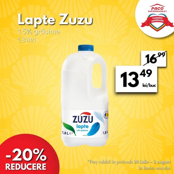 Catalog Paco Market - Catalogul cu reduceri, pagina 18: reduceri și oferte 20 iulie - 02 august 2026