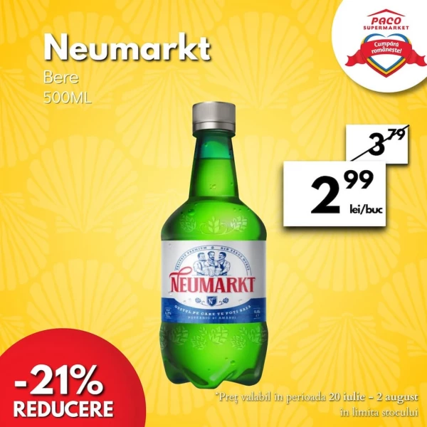 Catalog Paco Market - Catalogul cu reduceri, pagina 25: reduceri și oferte 20 iulie - 02 august 2026