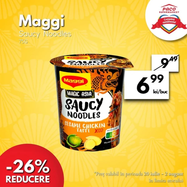 Catalog Paco Market - Catalogul cu reduceri, pagina 23: reduceri și oferte 20 iulie - 02 august 2026
