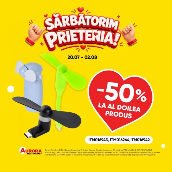 Catalog Aurora Multimarket - Catalogul cu reduceri, pagina 7: reduceri și oferte 20 iulie - 02 august 2026