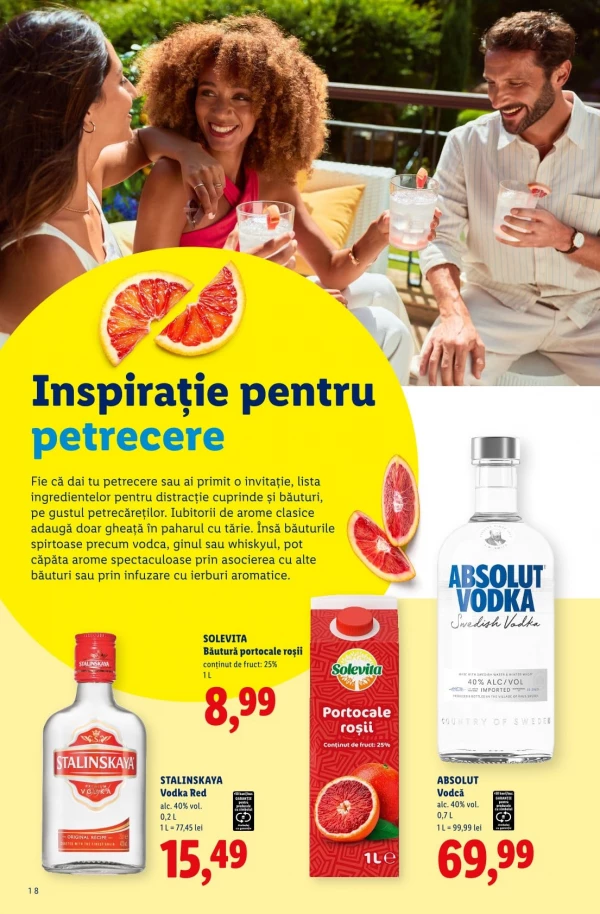 Catalog Lidl - Catalog de cocktailuri, pagina 18: reduceri și oferte 13 iulie - 13 septembrie 2026