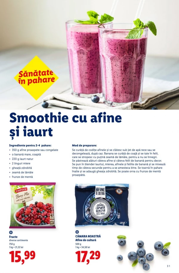 Catalog Lidl - Catalog de cocktailuri, pagina 31: reduceri și oferte 13 iulie - 13 septembrie 2026