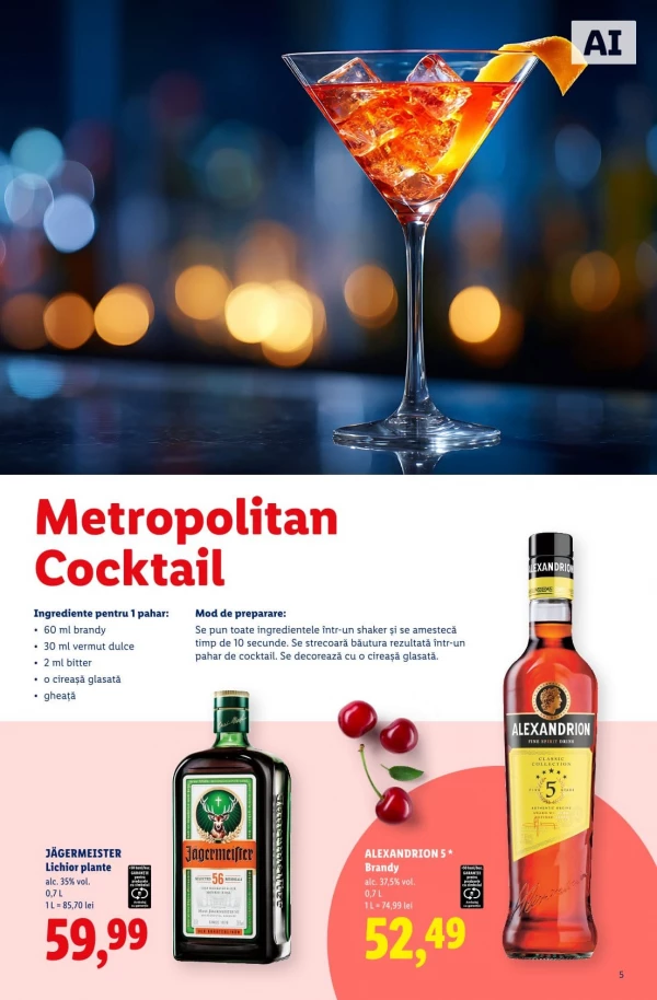 Catalog Lidl - Catalog de cocktailuri, pagina 5: reduceri și oferte 13 iulie - 13 septembrie 2026