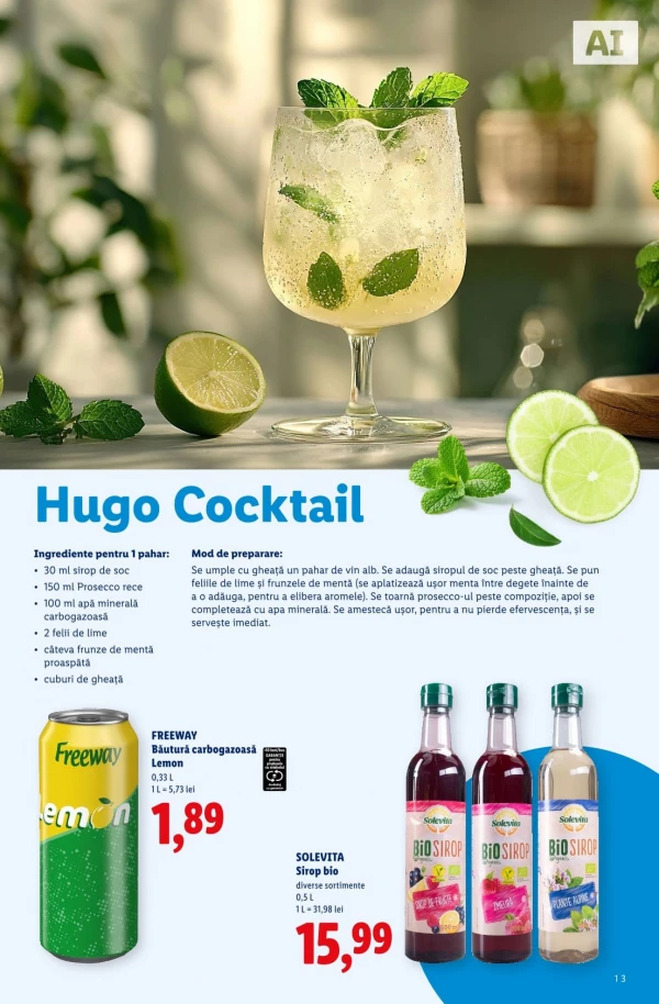 Catalog Lidl - Catalog de cocktailuri, pagina 13: reduceri și oferte 13 iulie - 13 septembrie 2026