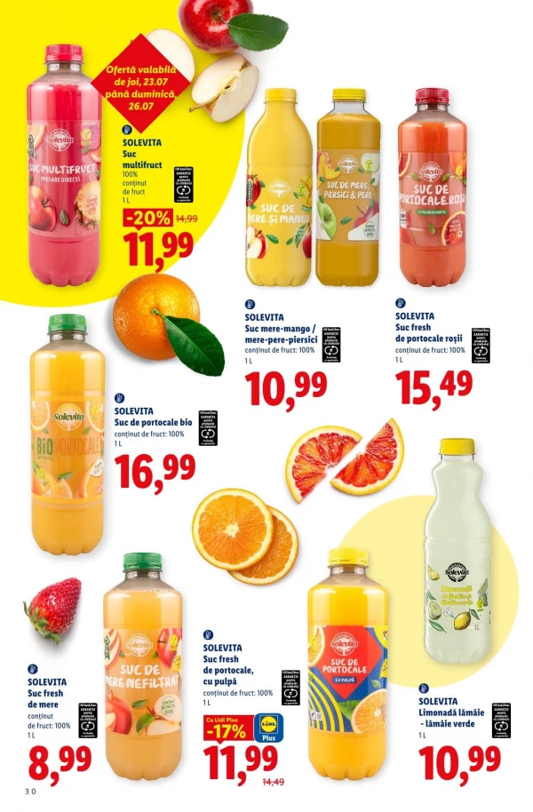 Catalog Lidl - Catalog de cocktailuri, pagina 30: reduceri și oferte 13 iulie - 13 septembrie 2026