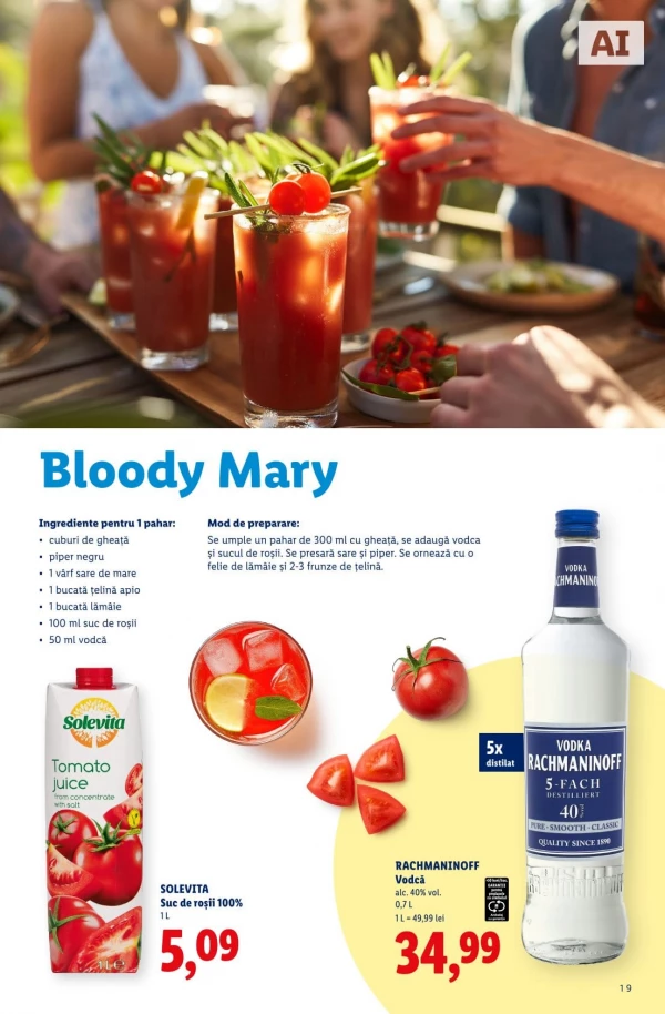 Catalog Lidl - Catalog de cocktailuri, pagina 19: reduceri și oferte 13 iulie - 13 septembrie 2026