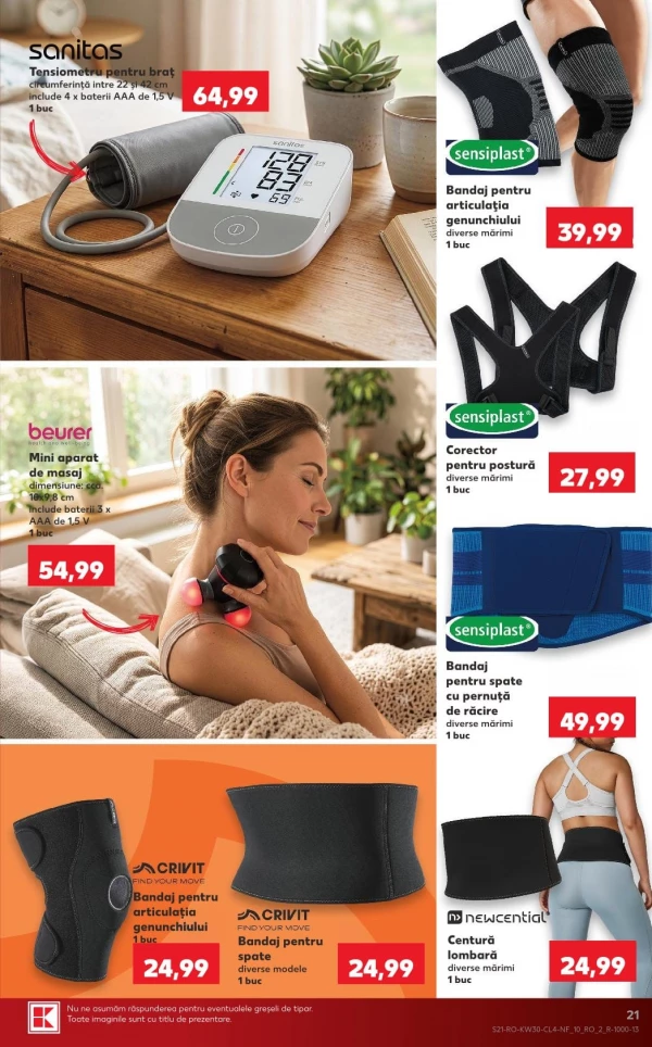 Catalog Kaufland - Catalogul cu reduceri NonFood, pagina 21: reduceri și oferte 22 - 28 iulie 2026