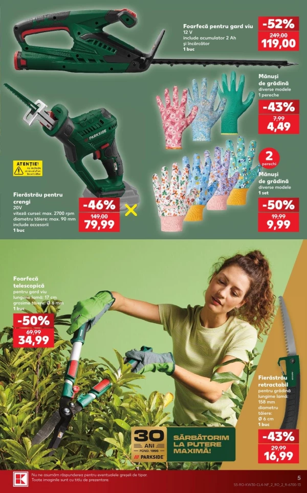 Catalog Kaufland - Catalogul cu reduceri NonFood, pagina 5: reduceri și oferte 22 - 28 iulie 2026