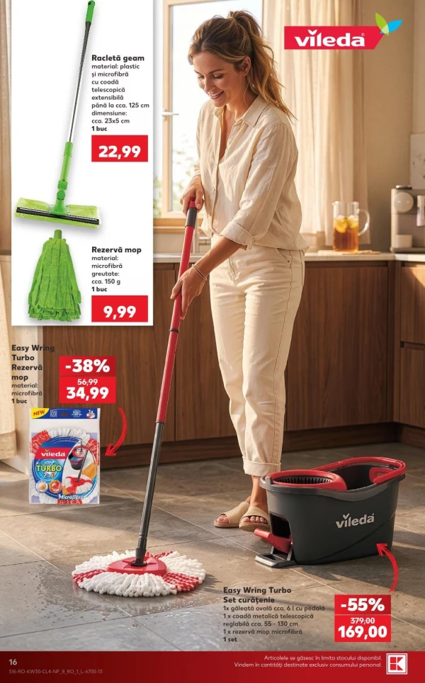Catalog Kaufland - Catalogul cu reduceri NonFood, pagina 16: reduceri și oferte 22 - 28 iulie 2026