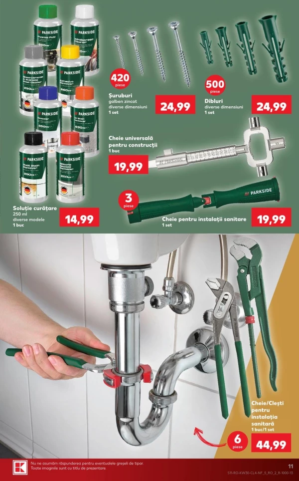 Catalog Kaufland - Catalogul cu reduceri NonFood, pagina 11: reduceri și oferte 22 - 28 iulie 2026