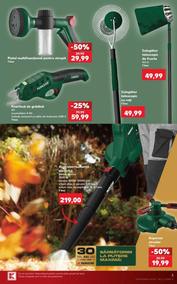 Catalog Kaufland - Catalogul cu reduceri NonFood, pagina 3: reduceri și oferte 22 - 28 iulie 2026