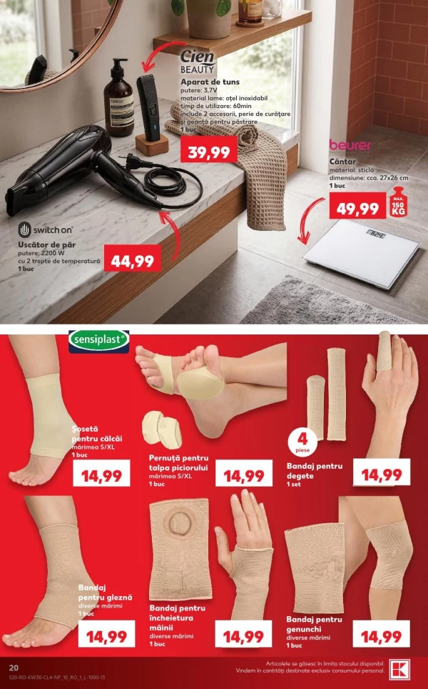 Catalog Kaufland - Catalogul cu reduceri NonFood, pagina 20: reduceri și oferte 22 - 28 iulie 2026