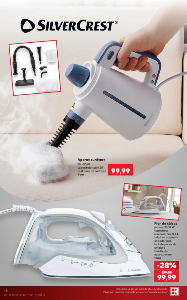 Catalog Kaufland - Catalogul cu reduceri NonFood, pagina 18: reduceri și oferte 22 - 28 iulie 2026