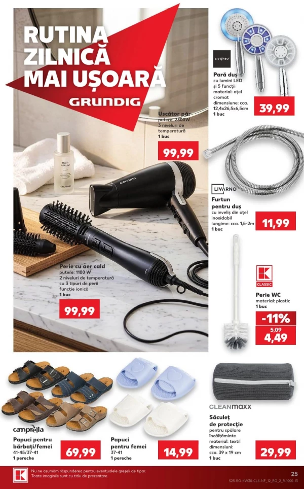 Catalog Kaufland - Catalogul cu reduceri NonFood, pagina 25: reduceri și oferte 22 - 28 iulie 2026