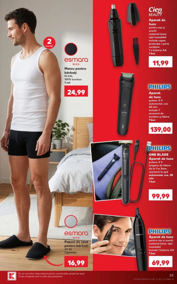Catalog Kaufland - Catalogul cu reduceri NonFood, pagina 23: reduceri și oferte 22 - 28 iulie 2026