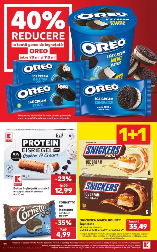 Catalog Kaufland - Catalogul cu reduceri, pagina 32: reduceri și oferte 22 - 28 iulie 2026