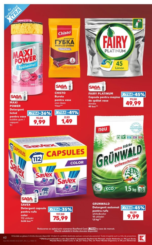 Catalog Kaufland - Catalogul cu reduceri, pagina 62: reduceri și oferte 22 - 28 iulie 2026