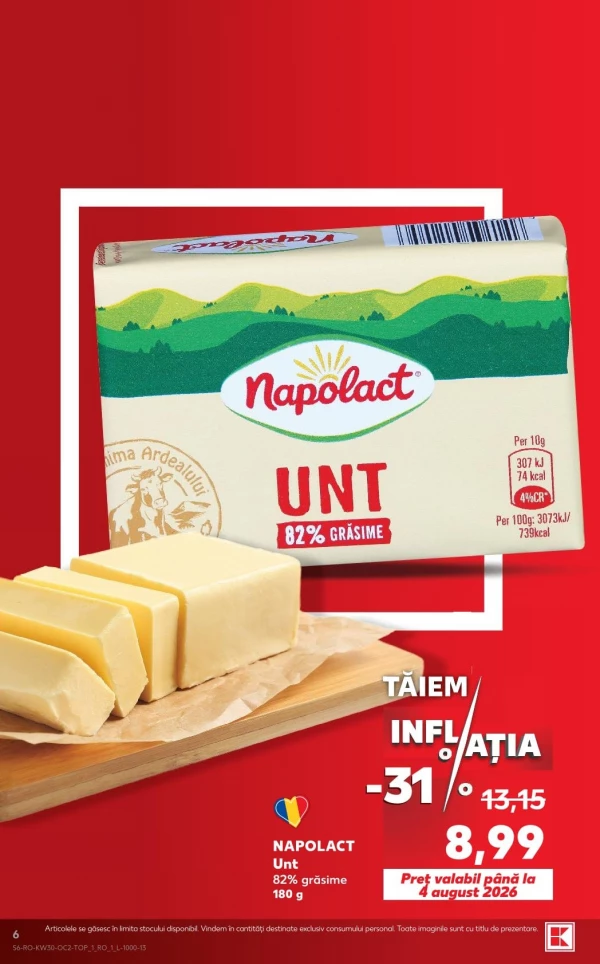 Catalog Kaufland - Catalogul cu reduceri, pagina 6: reduceri și oferte 22 - 28 iulie 2026