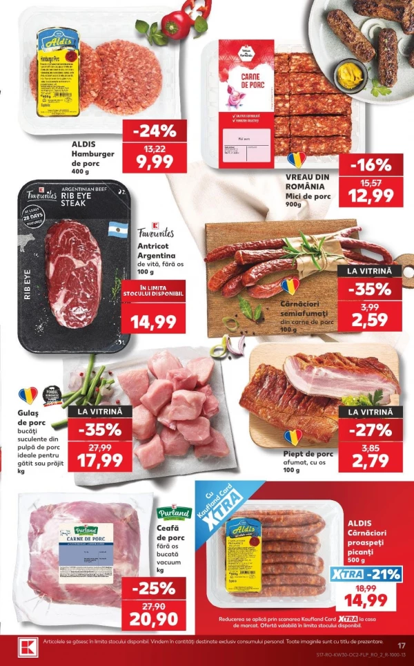 Catalog Kaufland - Catalogul cu reduceri, pagina 17: reduceri și oferte 22 - 28 iulie 2026
