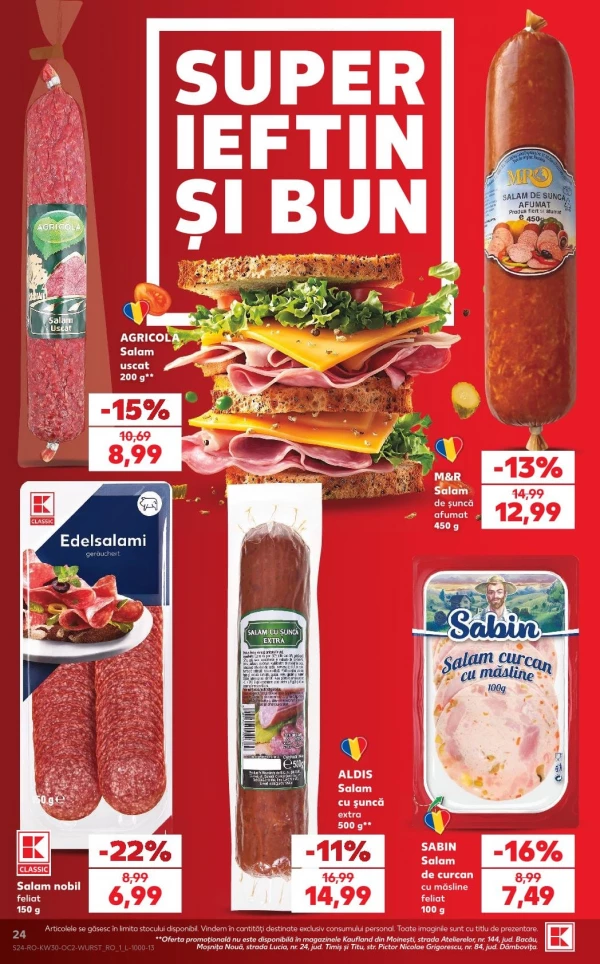 Catalog Kaufland - Catalogul cu reduceri, pagina 24: reduceri și oferte 22 - 28 iulie 2026
