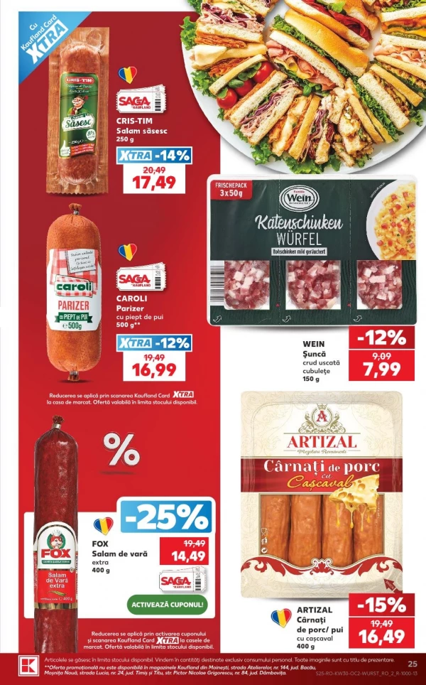 Catalog Kaufland - Catalogul cu reduceri, pagina 25: reduceri și oferte 22 - 28 iulie 2026
