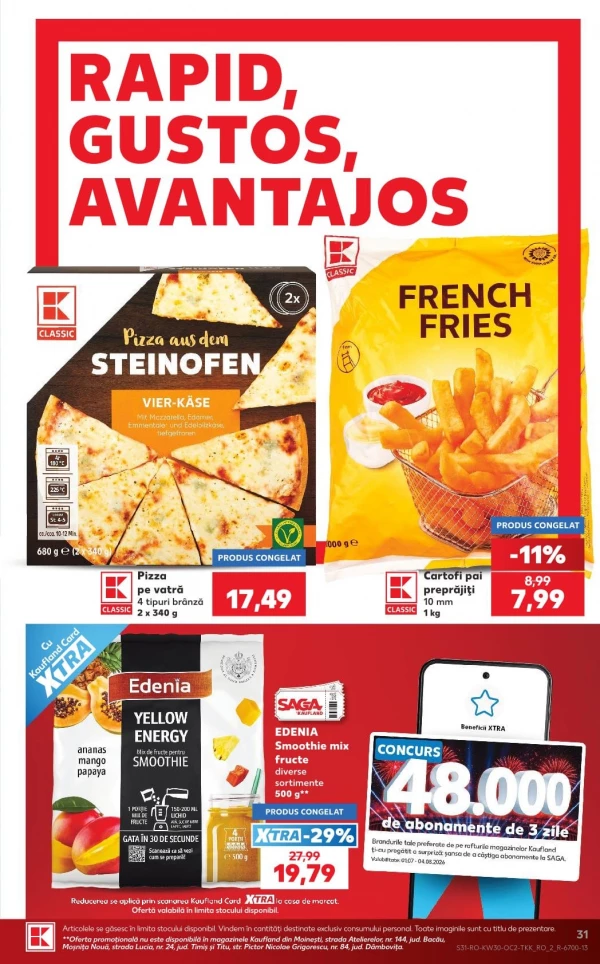 Catalog Kaufland - Catalogul cu reduceri, pagina 31: reduceri și oferte 22 - 28 iulie 2026