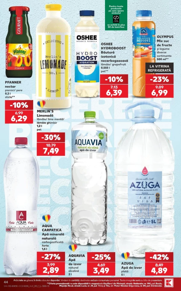 Catalog Kaufland - Catalogul cu reduceri, pagina 44: reduceri și oferte 22 - 28 iulie 2026