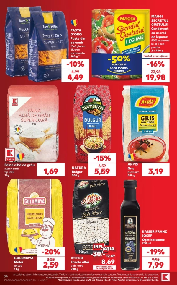 Catalog Kaufland - Catalogul cu reduceri, pagina 34: reduceri și oferte 22 - 28 iulie 2026