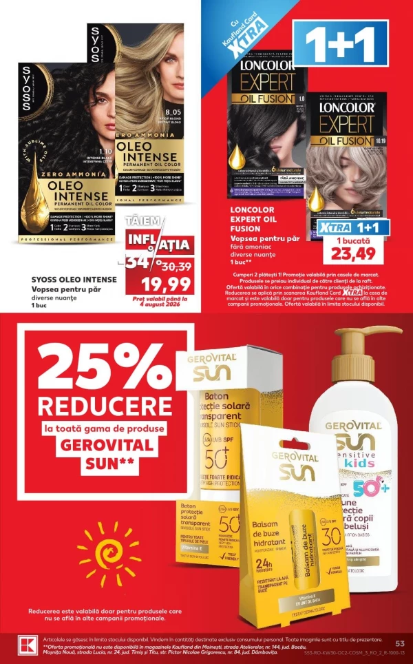 Catalog Kaufland - Catalogul cu reduceri, pagina 53: reduceri și oferte 22 - 28 iulie 2026