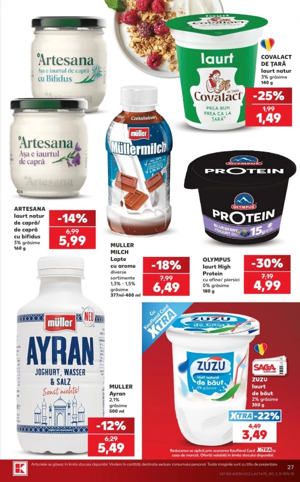Catalog Kaufland - Catalogul cu reduceri, pagina 27: reduceri și oferte 22 - 28 iulie 2026
