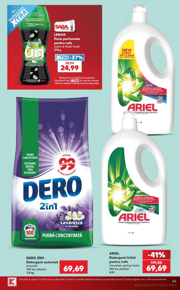 Catalog Kaufland - Catalogul cu reduceri, pagina 65: reduceri și oferte 22 - 28 iulie 2026