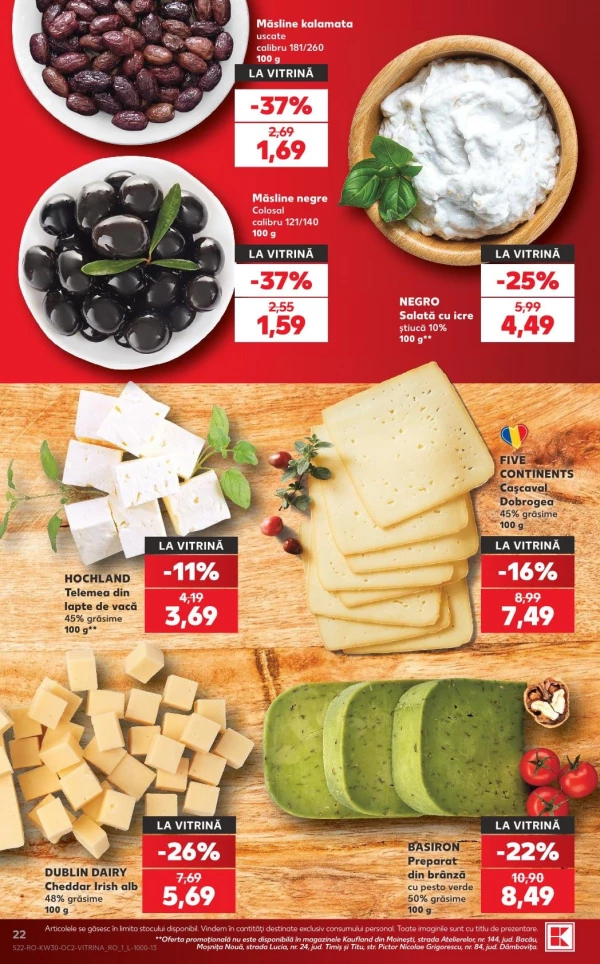 Catalog Kaufland - Catalogul cu reduceri, pagina 22: reduceri și oferte 22 - 28 iulie 2026