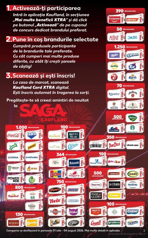 Catalog Kaufland - Catalogul cu reduceri, pagina 3: reduceri și oferte 22 - 28 iulie 2026