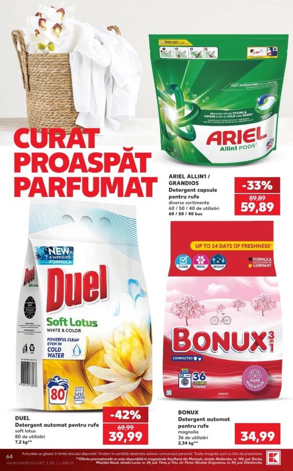 Catalog Kaufland - Catalogul cu reduceri, pagina 64: reduceri și oferte 22 - 28 iulie 2026