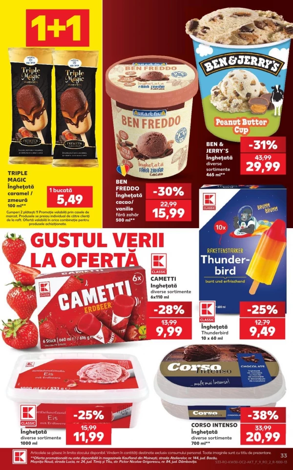 Catalog Kaufland - Catalogul cu reduceri, pagina 33: reduceri și oferte 22 - 28 iulie 2026