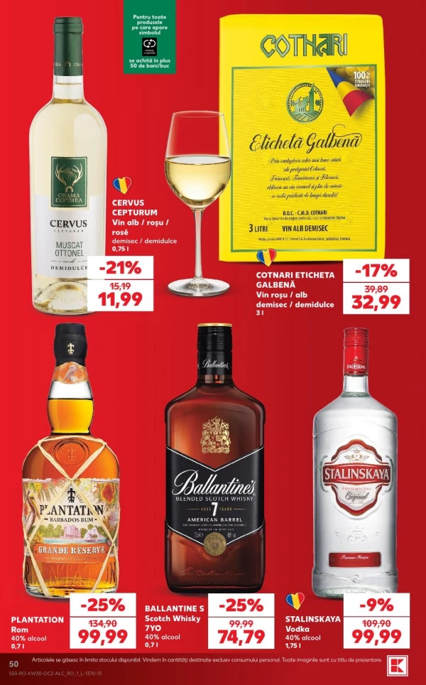 Catalog Kaufland - Catalogul cu reduceri, pagina 50: reduceri și oferte 22 - 28 iulie 2026