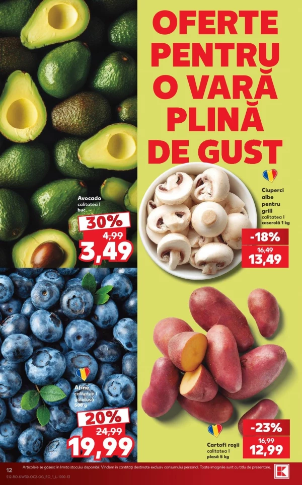 Catalog Kaufland - Catalogul cu reduceri, pagina 12: reduceri și oferte 22 - 28 iulie 2026