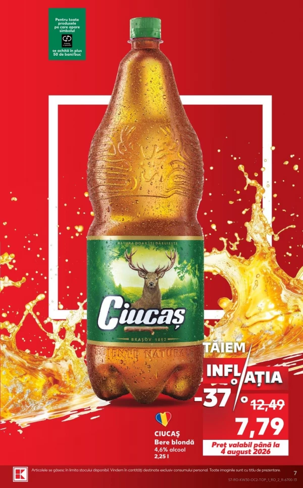 Catalog Kaufland - Catalogul cu reduceri, pagina 7: reduceri și oferte 22 - 28 iulie 2026