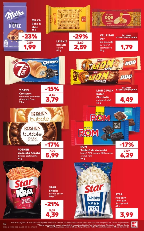 Catalog Kaufland - Catalogul cu reduceri, pagina 42: reduceri și oferte 22 - 28 iulie 2026