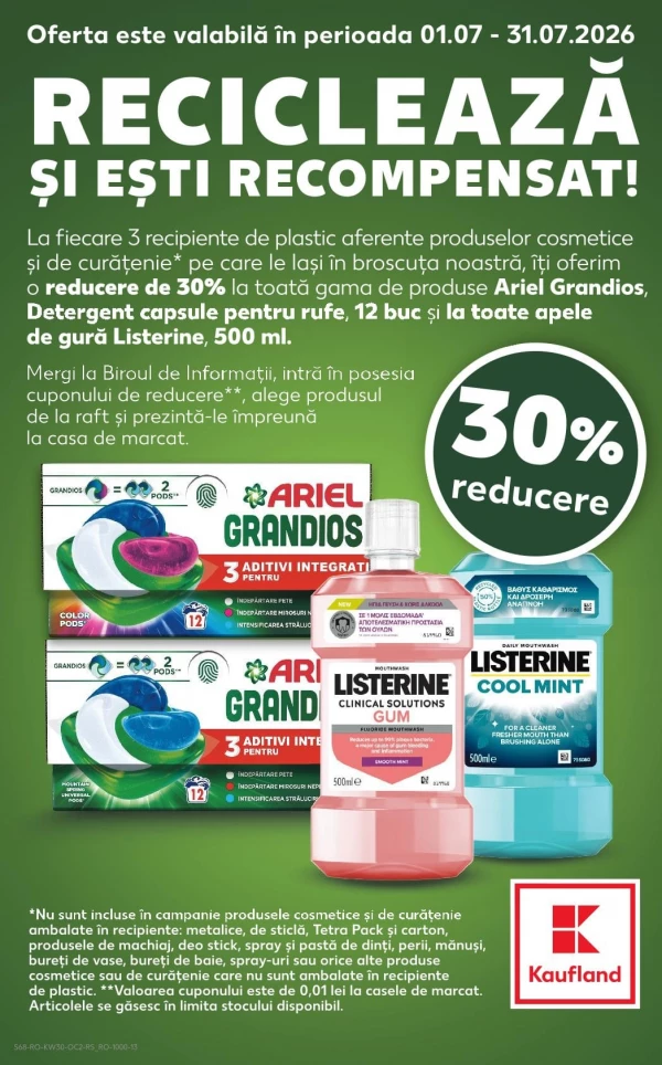Catalog Kaufland - Catalogul cu reduceri, pagina 68: reduceri și oferte 22 - 28 iulie 2026