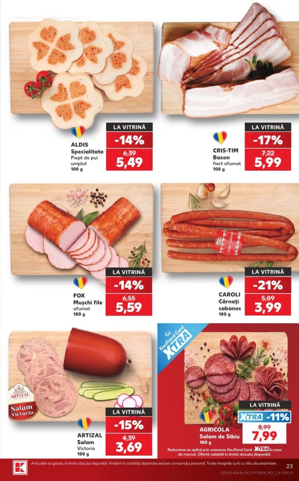 Catalog Kaufland - Catalogul cu reduceri, pagina 23: reduceri și oferte 22 - 28 iulie 2026