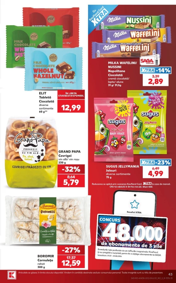 Catalog Kaufland - Catalogul cu reduceri, pagina 43: reduceri și oferte 22 - 28 iulie 2026