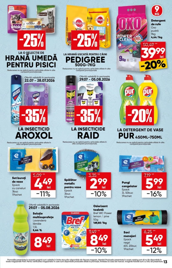 Catalog Profi - Catalogul cu reduceri, pagina 13: reduceri și oferte 22 - 28 iulie 2026