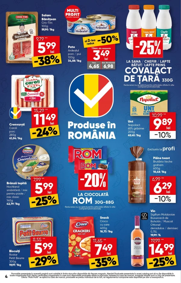 Catalog Profi - Catalogul cu reduceri, pagina 4: reduceri și oferte 22 - 28 iulie 2026