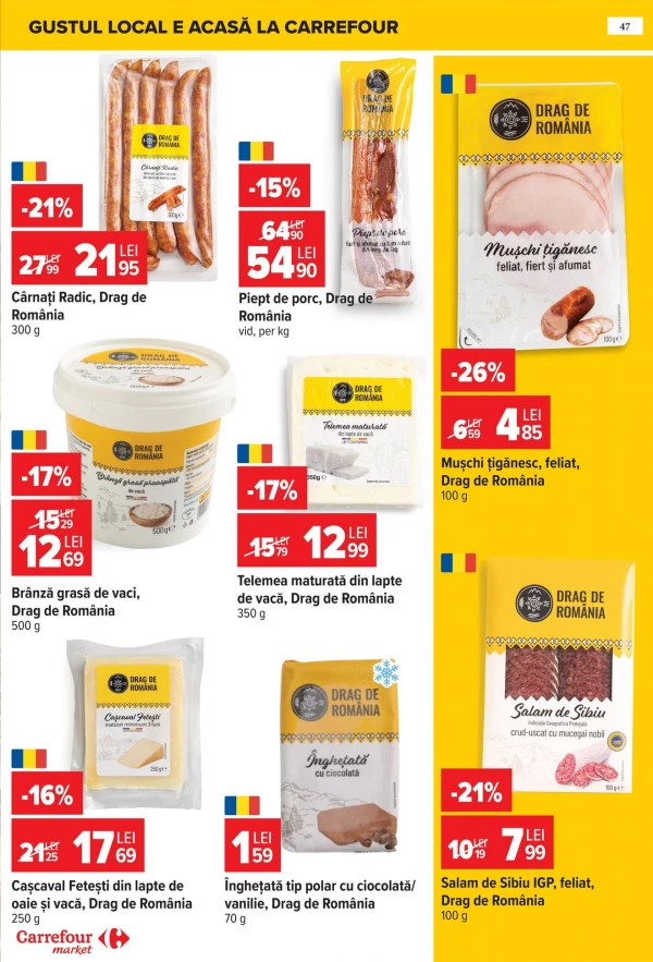 Catalog Carrefour - Catalogul cu reduceri, pagina 47: reduceri și oferte 22 - 28 iulie 2026