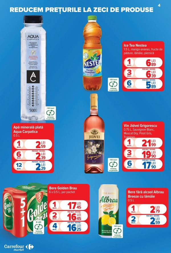 Catalog Carrefour - Catalogul cu reduceri, pagina 4: reduceri și oferte 22 - 28 iulie 2026