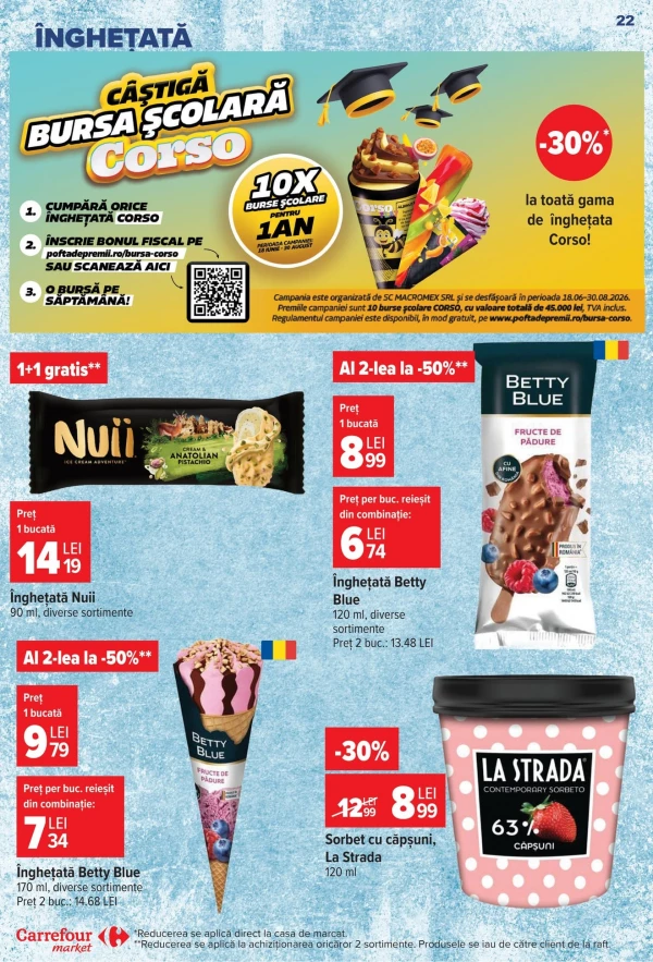 Catalog Carrefour - Catalogul cu reduceri, pagina 22: reduceri și oferte 22 - 28 iulie 2026