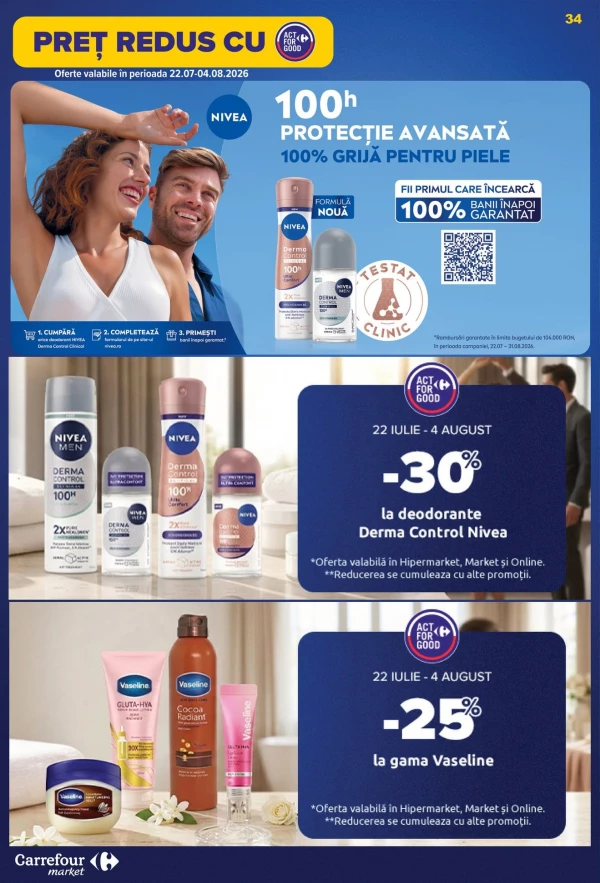 Catalog Carrefour - Catalogul cu reduceri, pagina 34: reduceri și oferte 22 - 28 iulie 2026