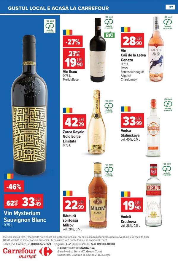 Catalog Carrefour - Catalogul cu reduceri, pagina 57: reduceri și oferte 22 - 28 iulie 2026
